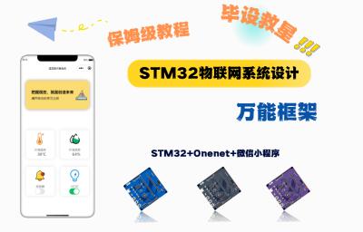 STM32+Onenet+微信小程序实战
